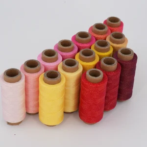 Gradient Waxed Cord , Starry Sky Shining Effect, Ideal for Jewelry Making, Embroidery & DIY Crafts – 0.3mm and 0.4mm