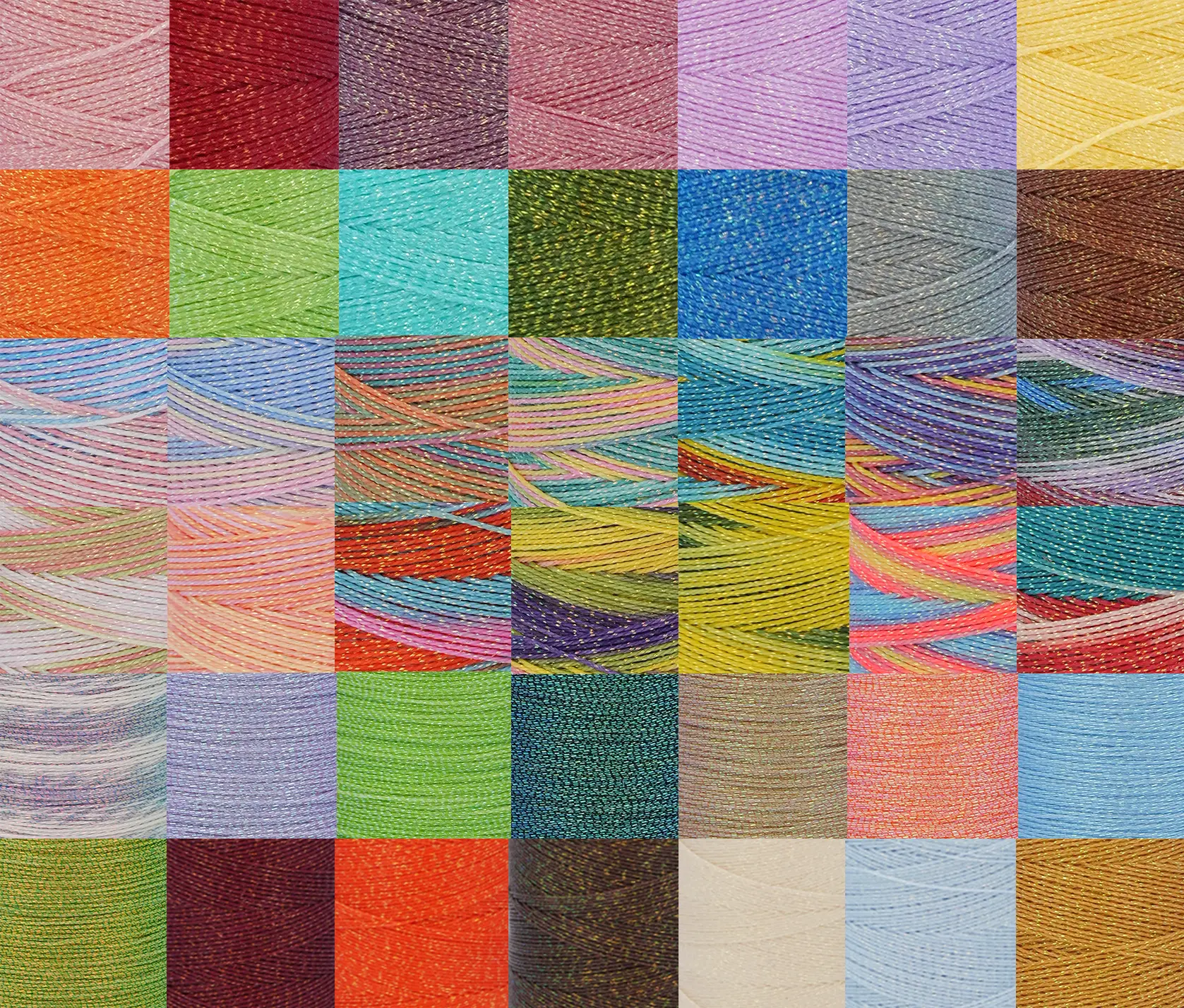 Gradient Waxed Cord Solid for seamless stitching and design