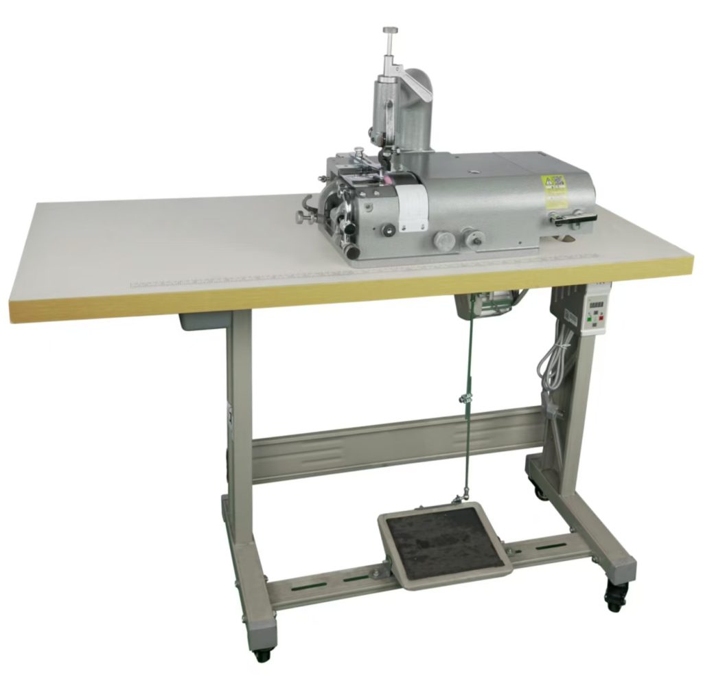 NP4 skiving machine for efficient edge trimming of medium-weight, soft chrome-tanned leather