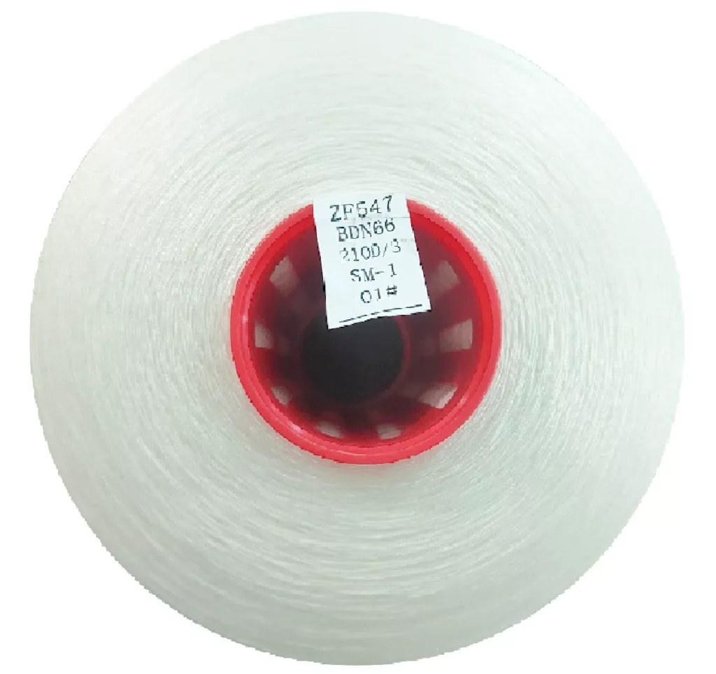polyester bonded thread
