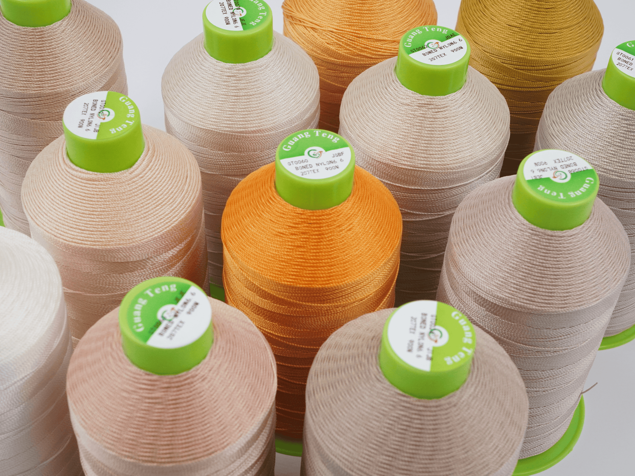 High strength 207 Bonded Nylon Thread perfect for leather sewing machines Ideal for stitching shoes bags wallets and more Durable and reliable for heavy duty projects