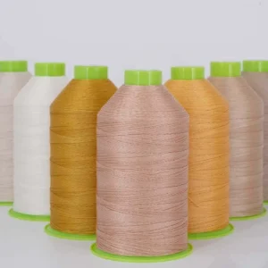 Tex 135 bonded nylon sewing thread for strong durable leather and upholstery stitching