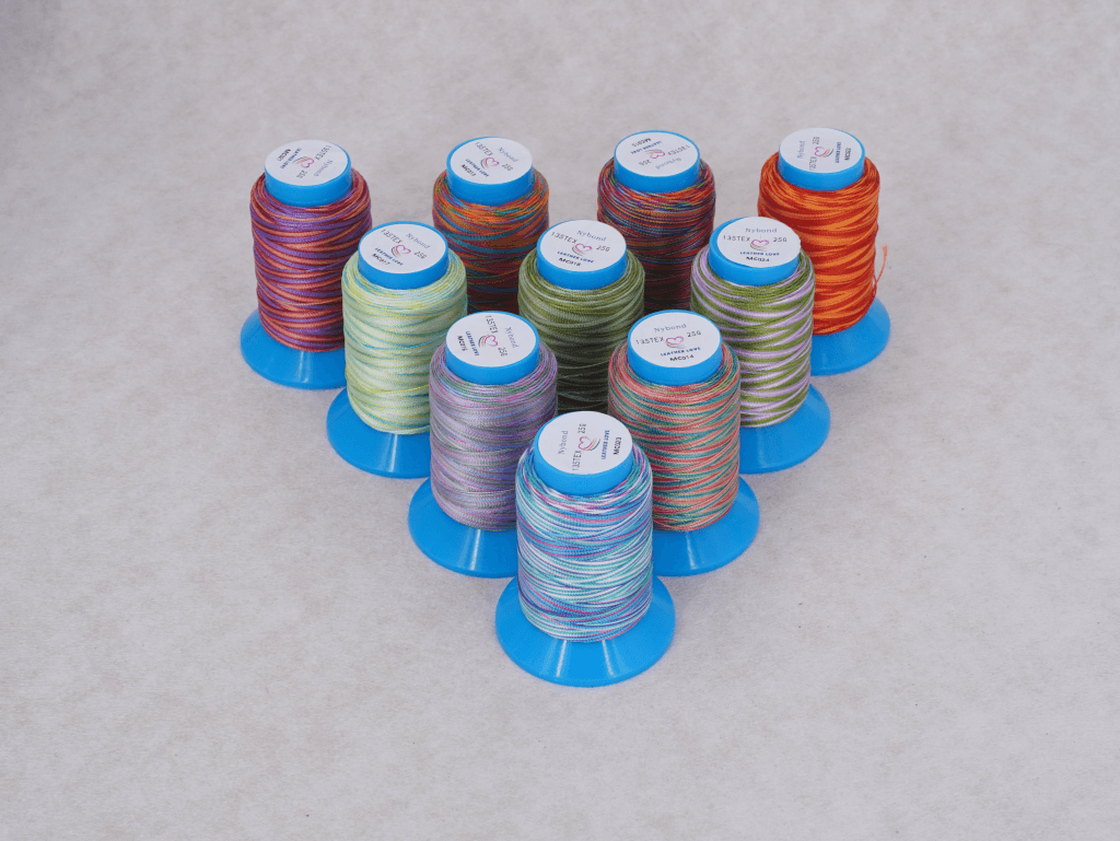 Nexus 12 color polyester rainbow thread gift box for embroidery